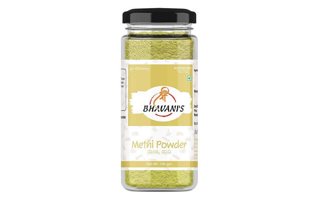 Bhavani's Methi Powder    Glass Jar  100 grams
